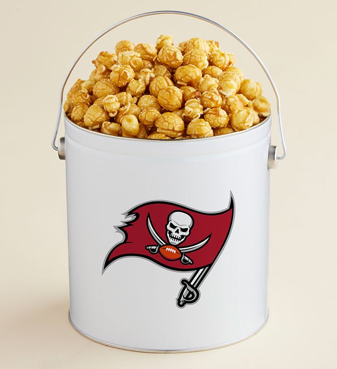 1 Gallon Tampa Bay Buccaneers - Caramel Popcorn Tin